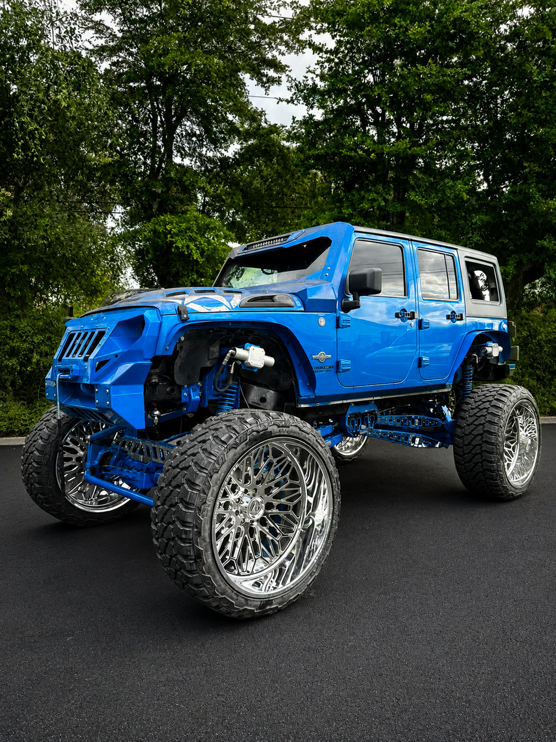Jeep 14–18" 1-Ton 4-Link Suspension System