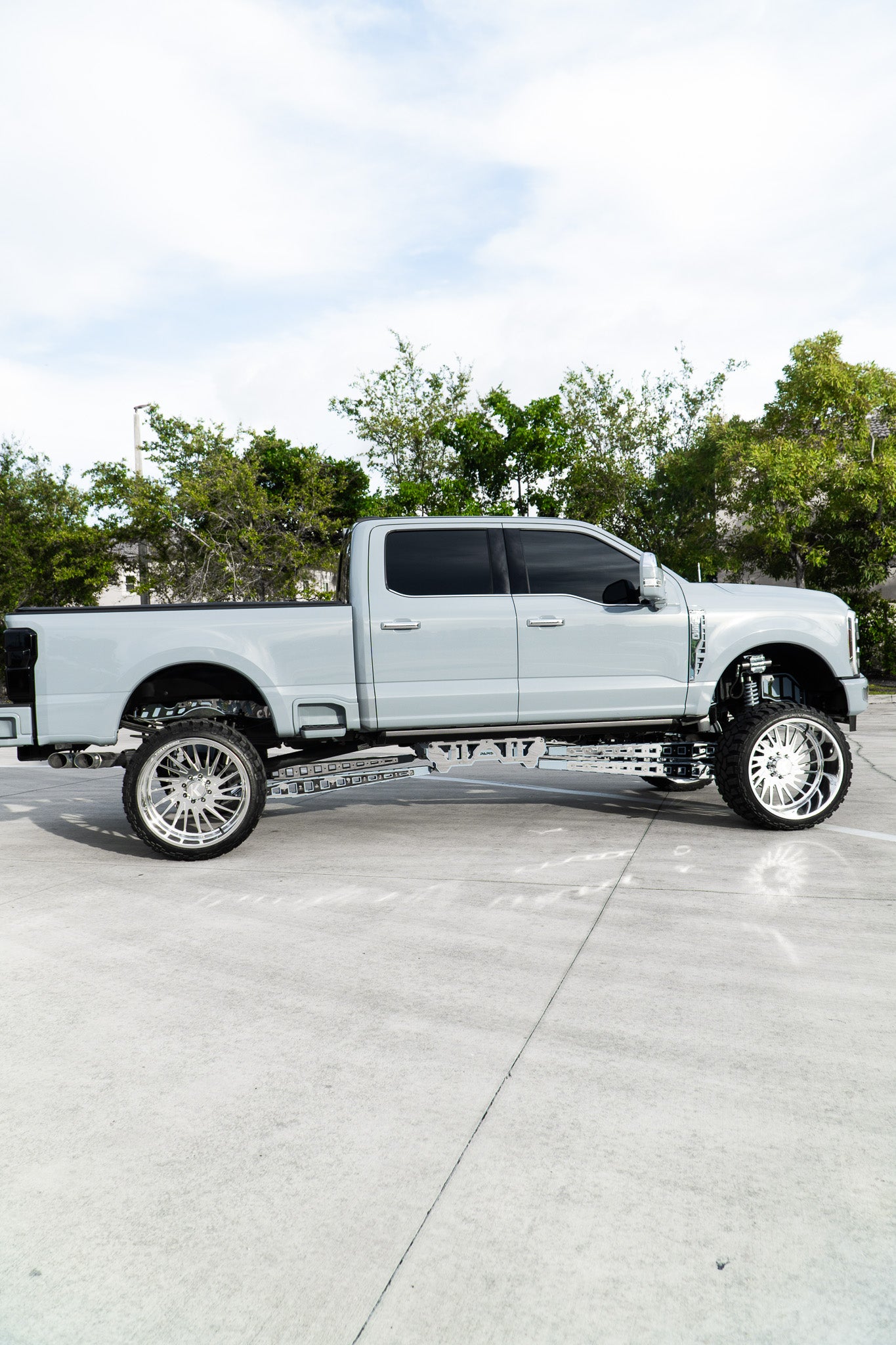 Ford Super Duty 9"-12" Inch Mini Cradle Long Arm 4 Link Lift Kit
