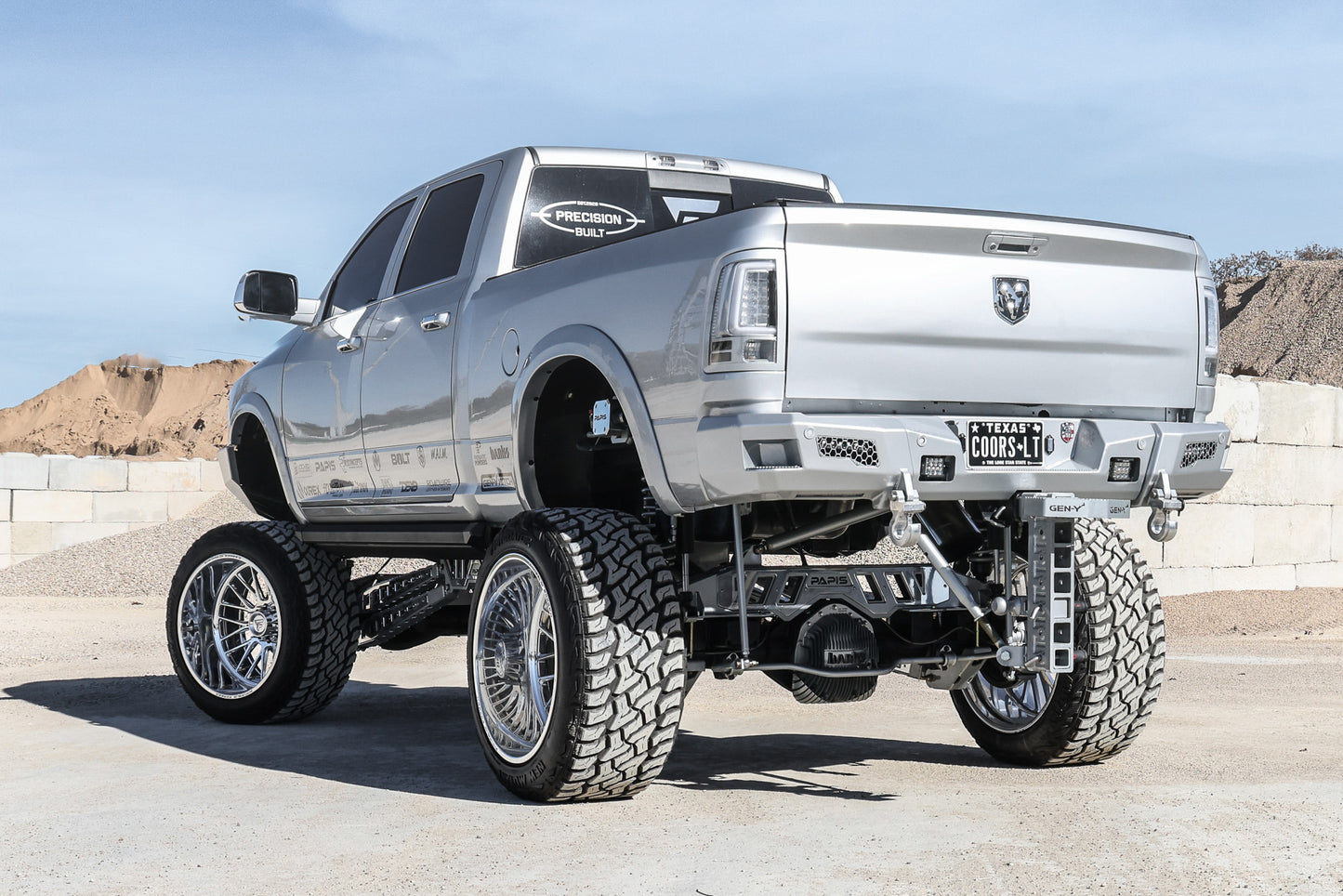 2018 Ram 2500 18 inch lift kit