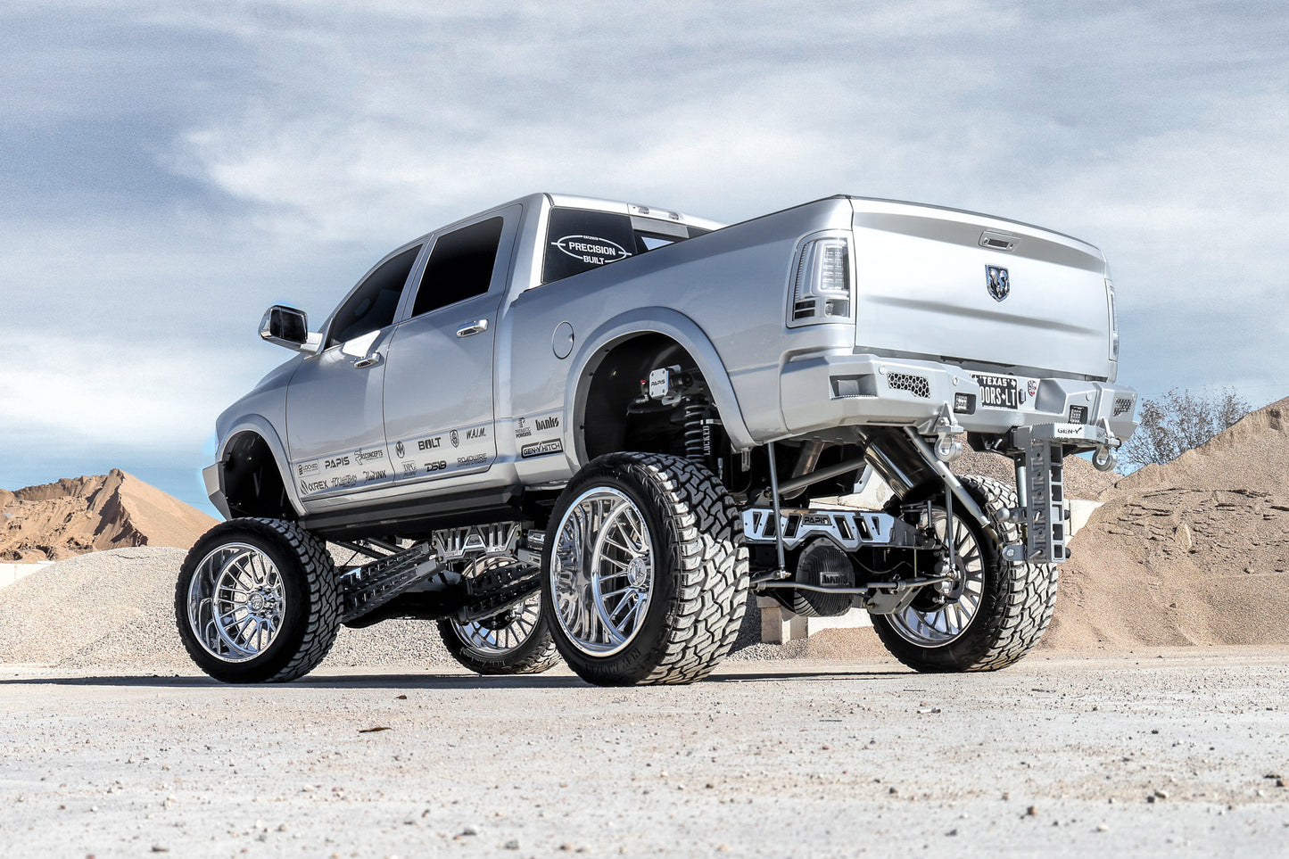 2018 Ram 2500 18 inch lift kit