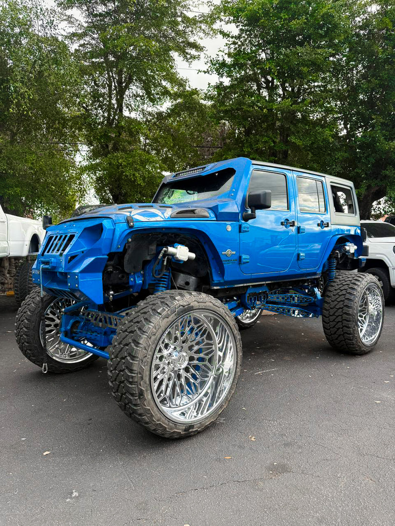 Papis Jeep 14 inch lift build