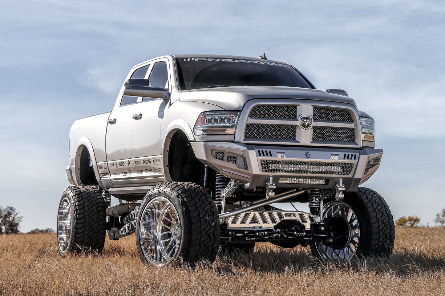 2018 Ram 2500 18 inch lift kit