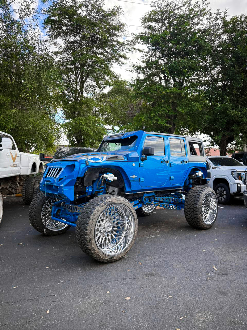 Papis Jeep 14 inch lift build