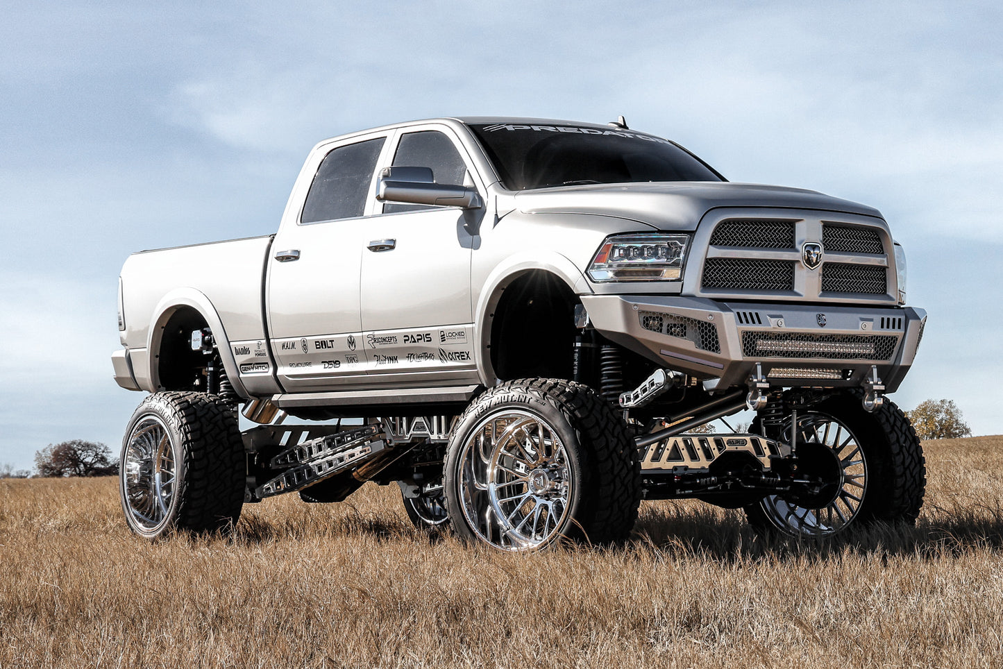 2018 Ram 2500 18 inch lift kit