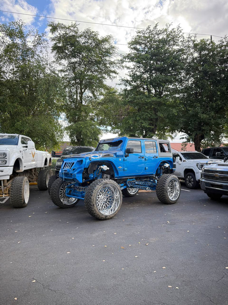 Papis Jeep 14 inch lift build