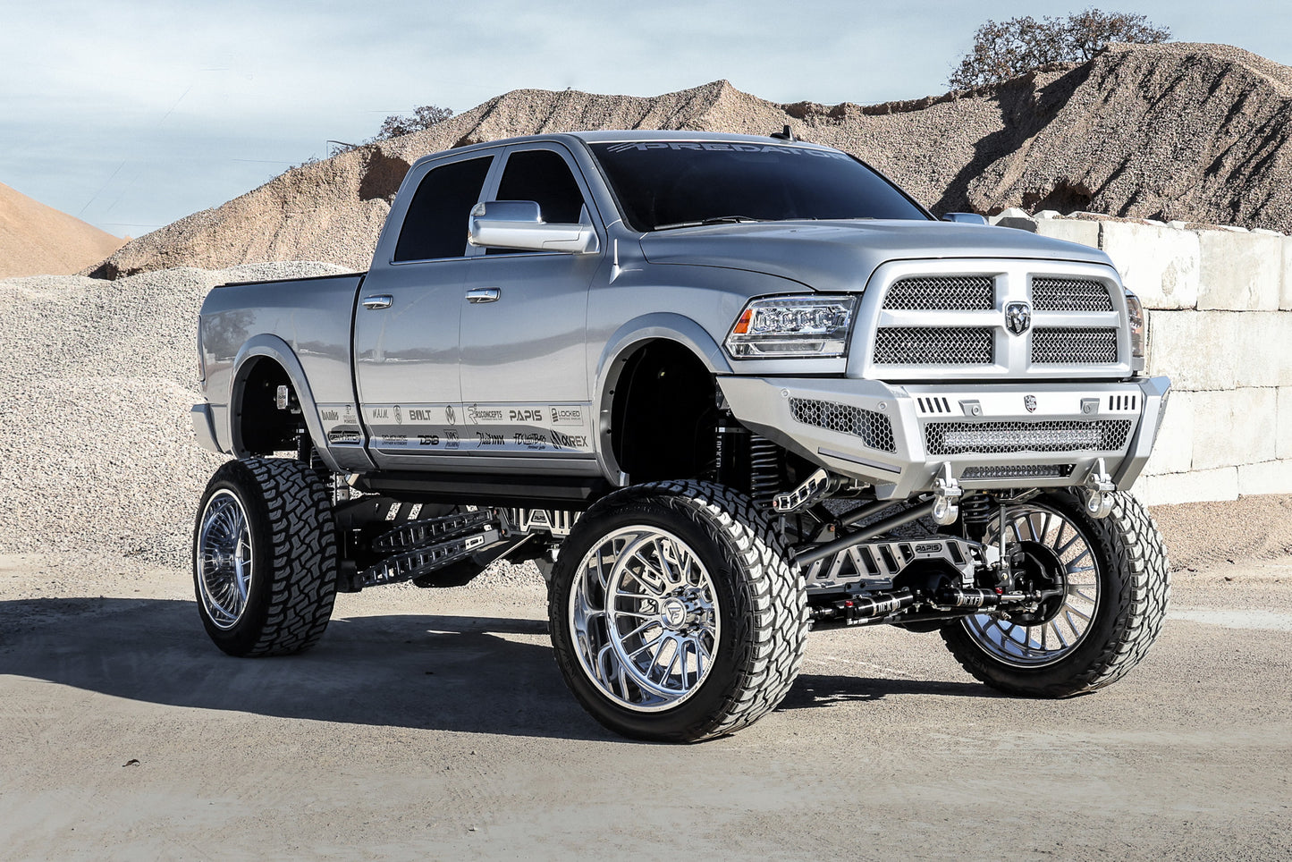 2018 Ram 2500 18 inch lift kit