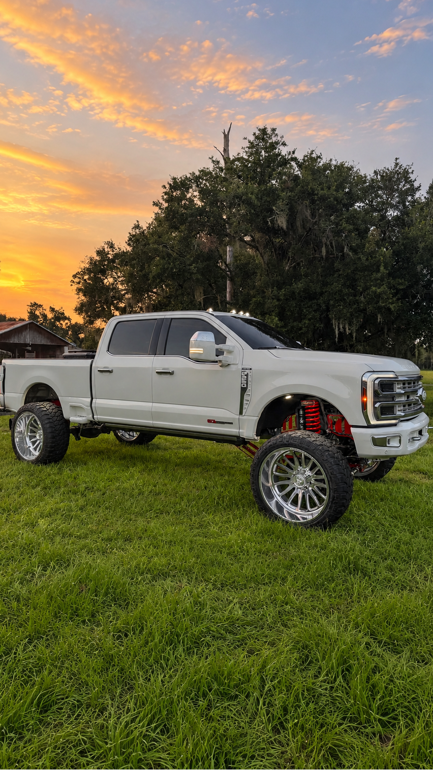 2024 F250 Limited 10 Inch Lift Build 