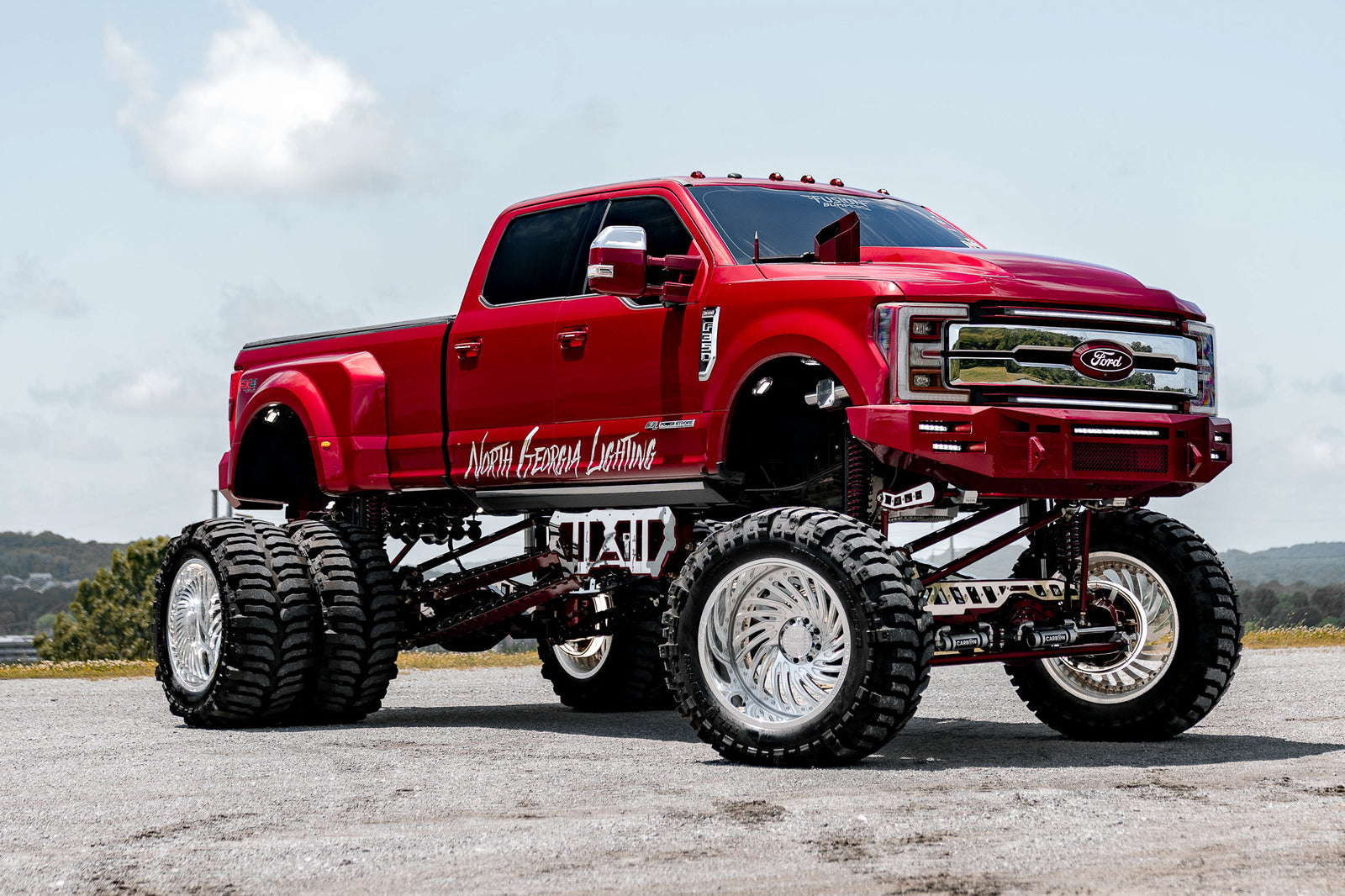 2017 F350 Dually 20 Inch lift