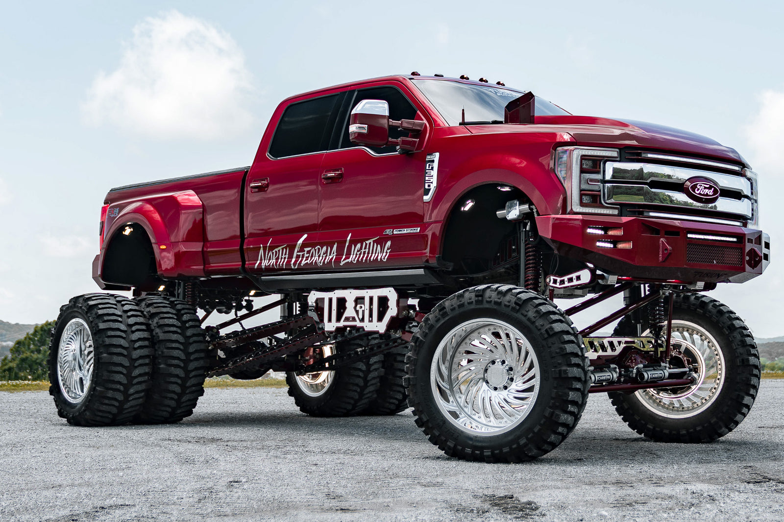 2017 F350 Dually 20 Inch lift