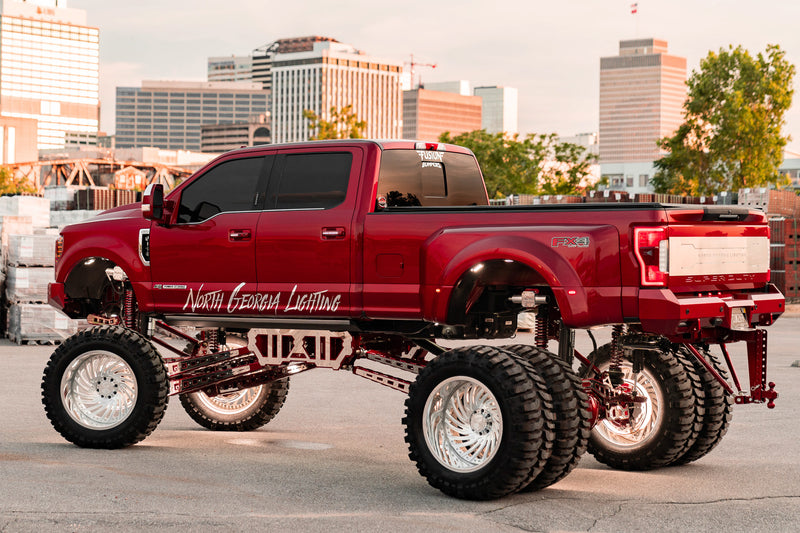 2017 F350 Dually 20 Inch lift