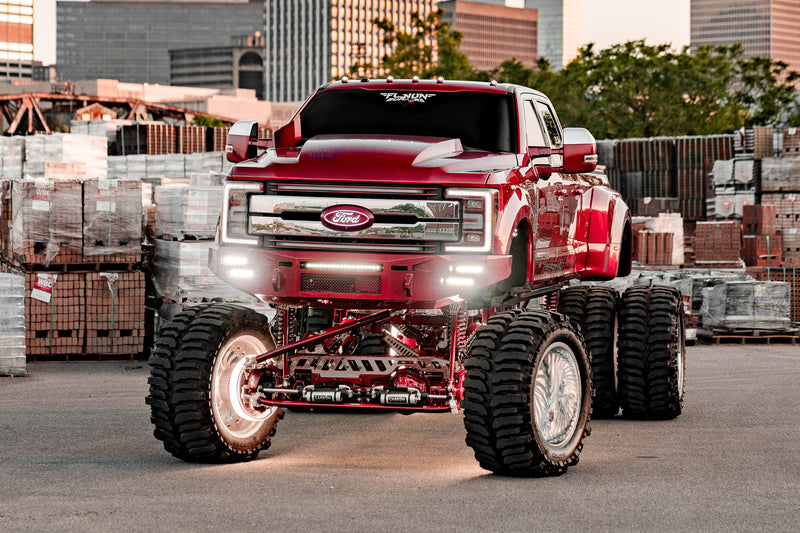 2017 F350 Dually 20 Inch lift