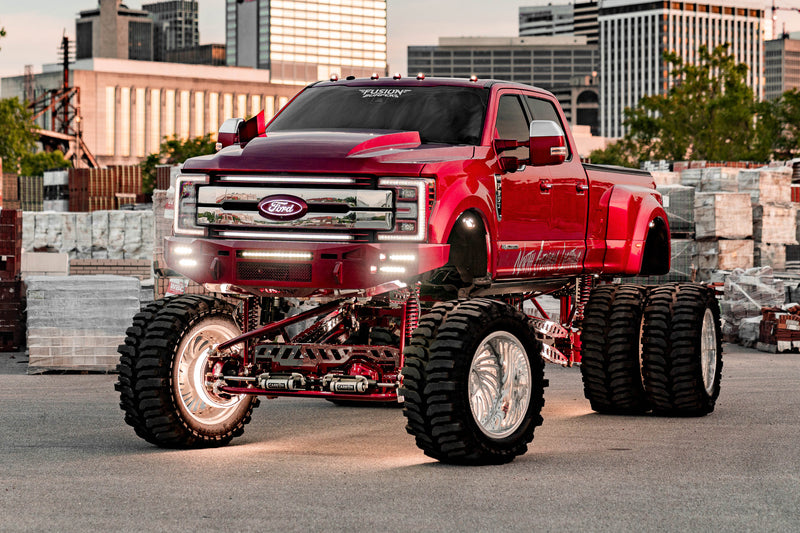 2017 F350 Dually 20 Inch lift