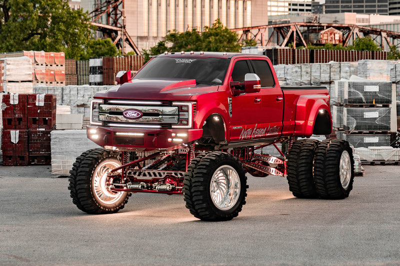 2017 F350 Dually 20 Inch lift