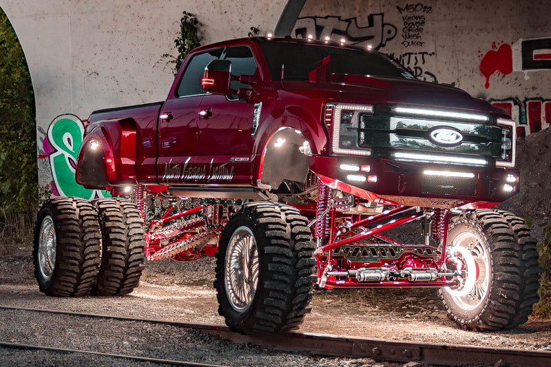 2017 F350 Dually 20 Inch lift