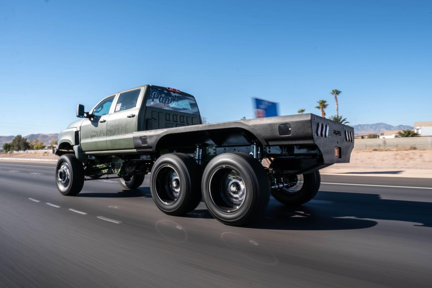 2020 Chevy 5500 6x6 Flat Bed