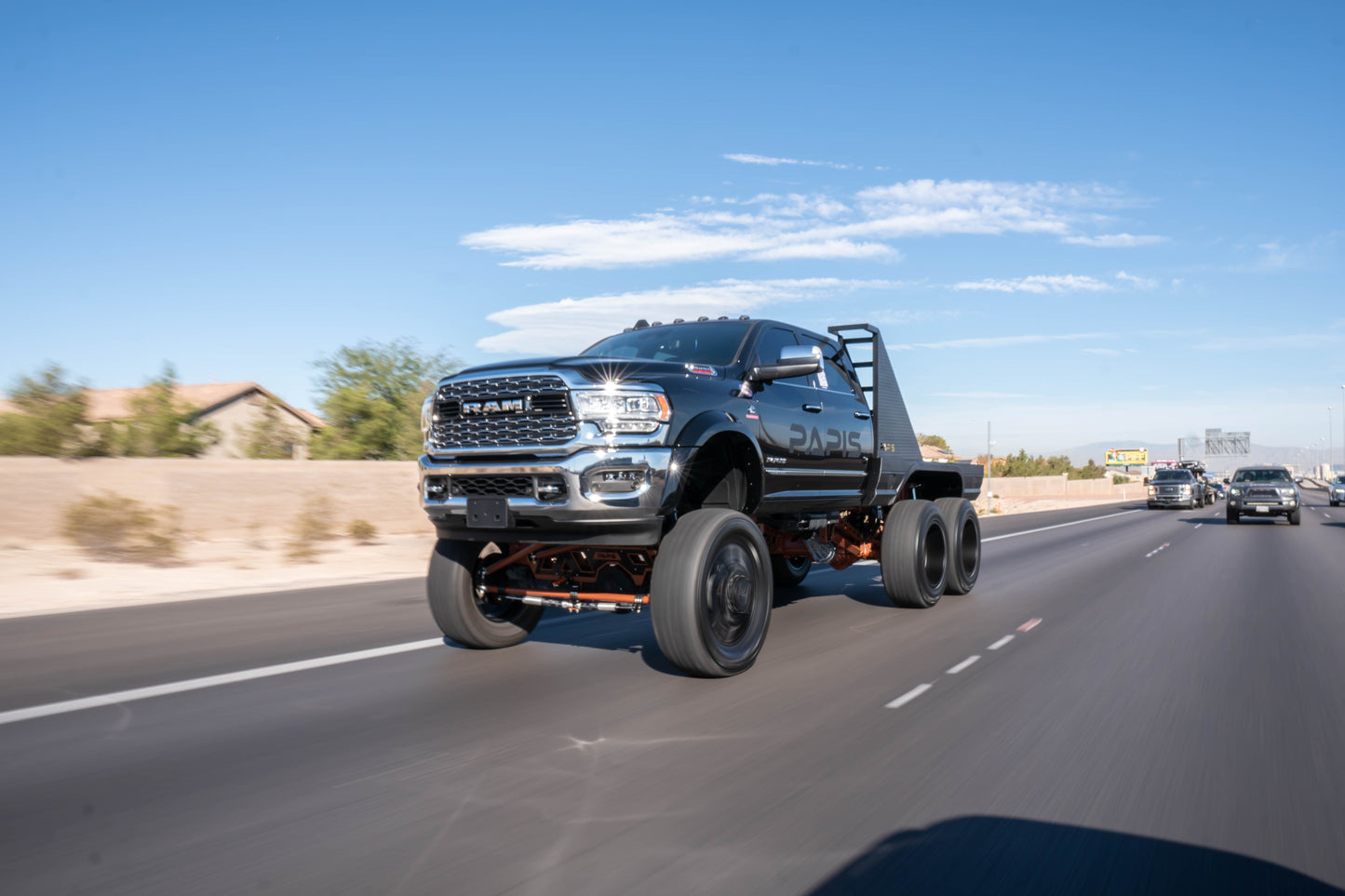 2021 RAM 5500 6x6 Flatbed