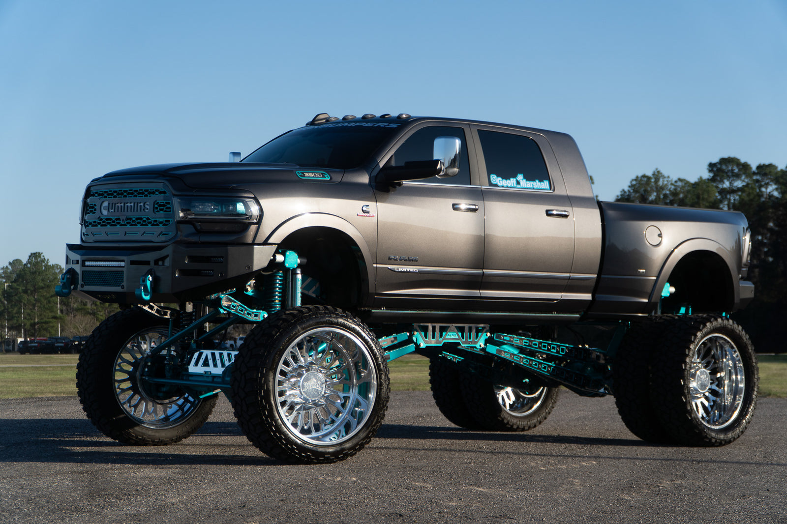 2024 Ram 3500 20 Inch Lift Build