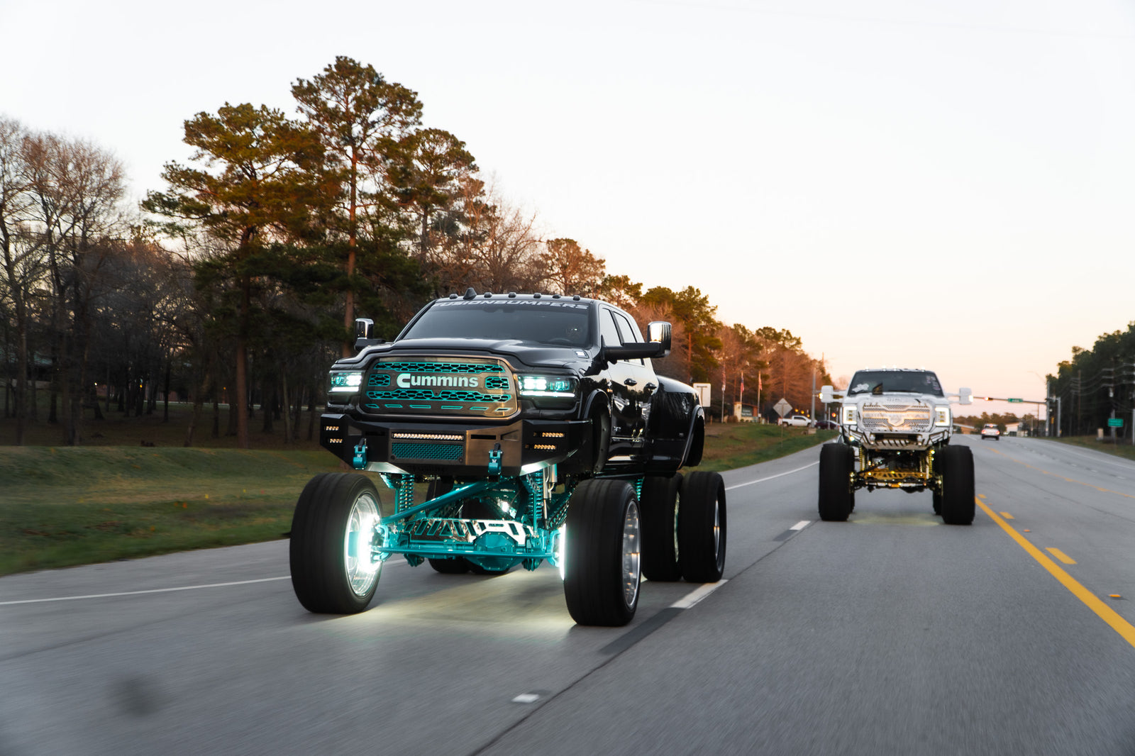 2024 Ram 3500 20 Inch Lift Build
