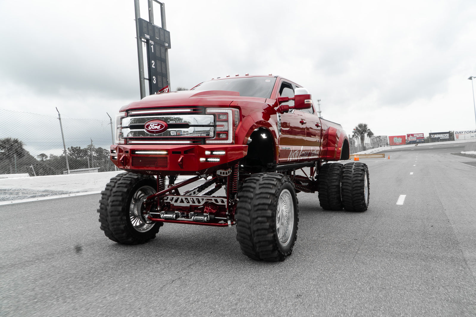 2017 F350 Dually 20 Inch lift