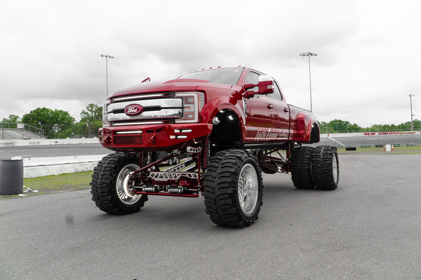 2017 F350 Dually 20 Inch lift