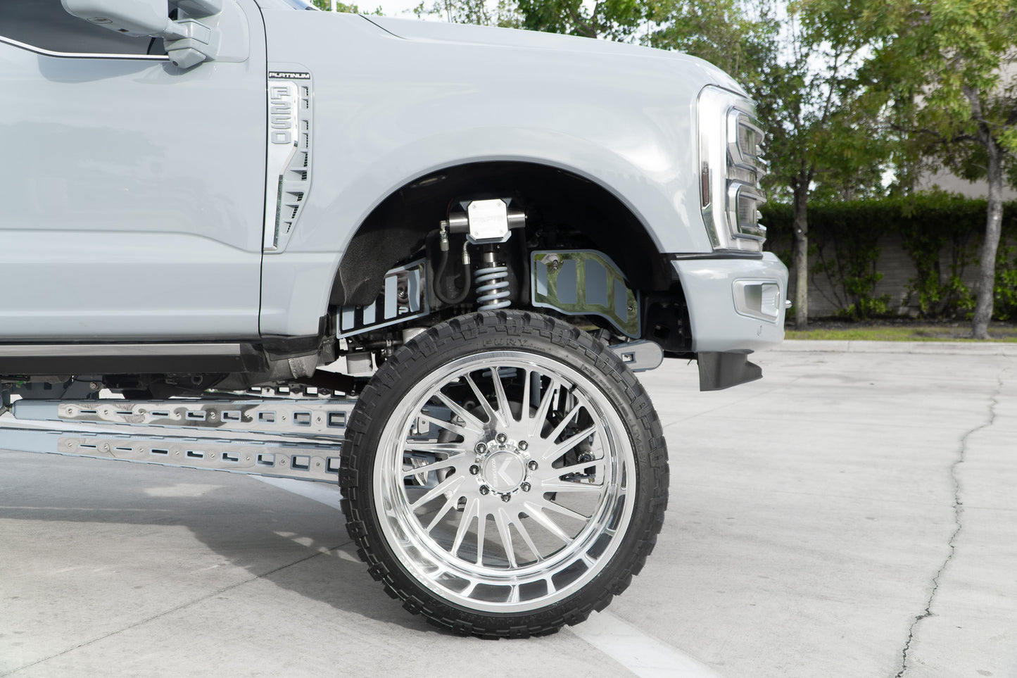 Ford Super Duty 9"-12" Inch Mini Cradle Long Arm 4 Link Lift Kit