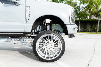 Ford Super Duty 9"-12" Inch Mini Cradle Long Arm 4 Link Lift Kit