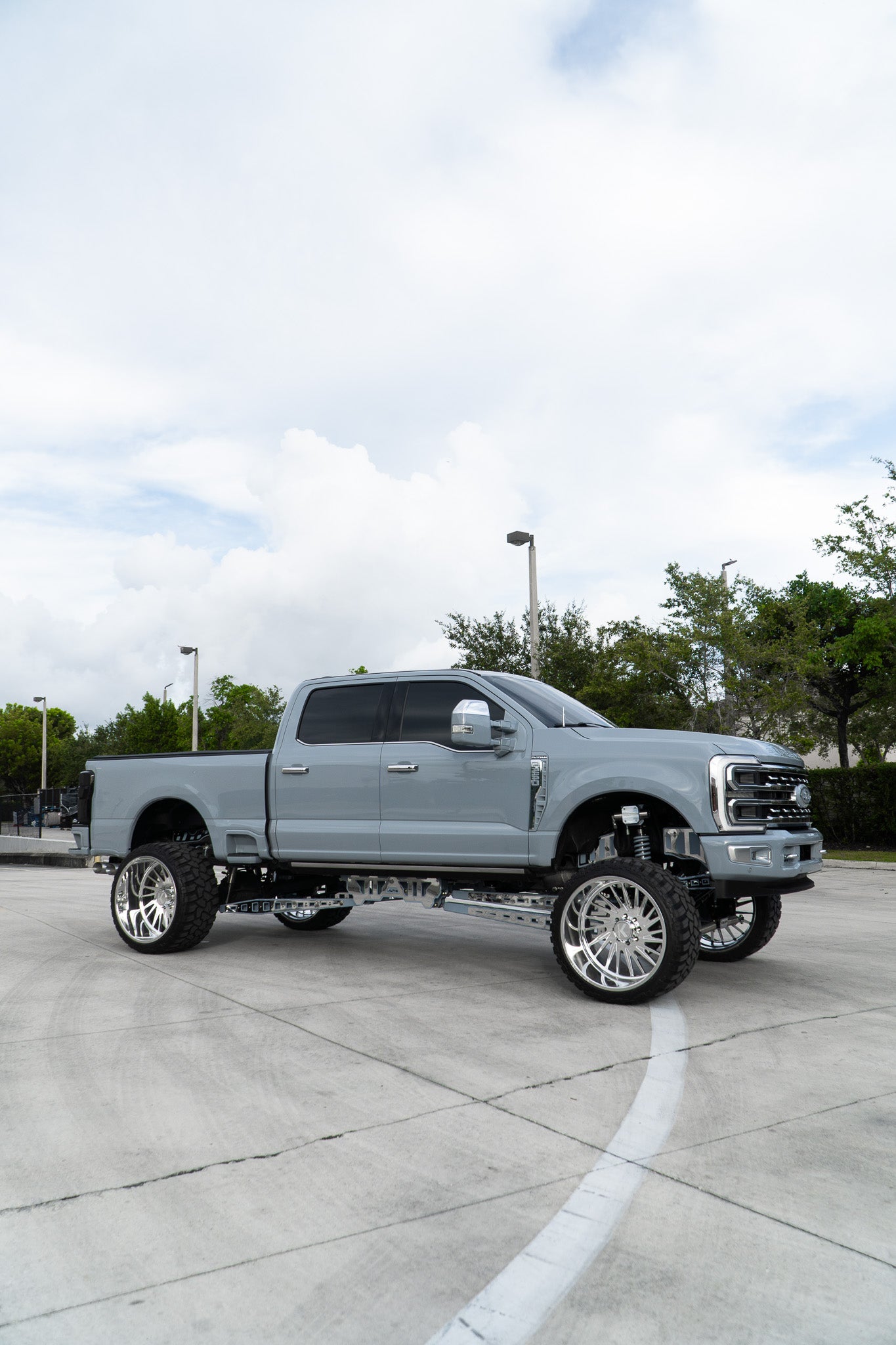 Ford Super Duty 9"-12" Inch Mini Cradle Long Arm 4 Link Lift Kit