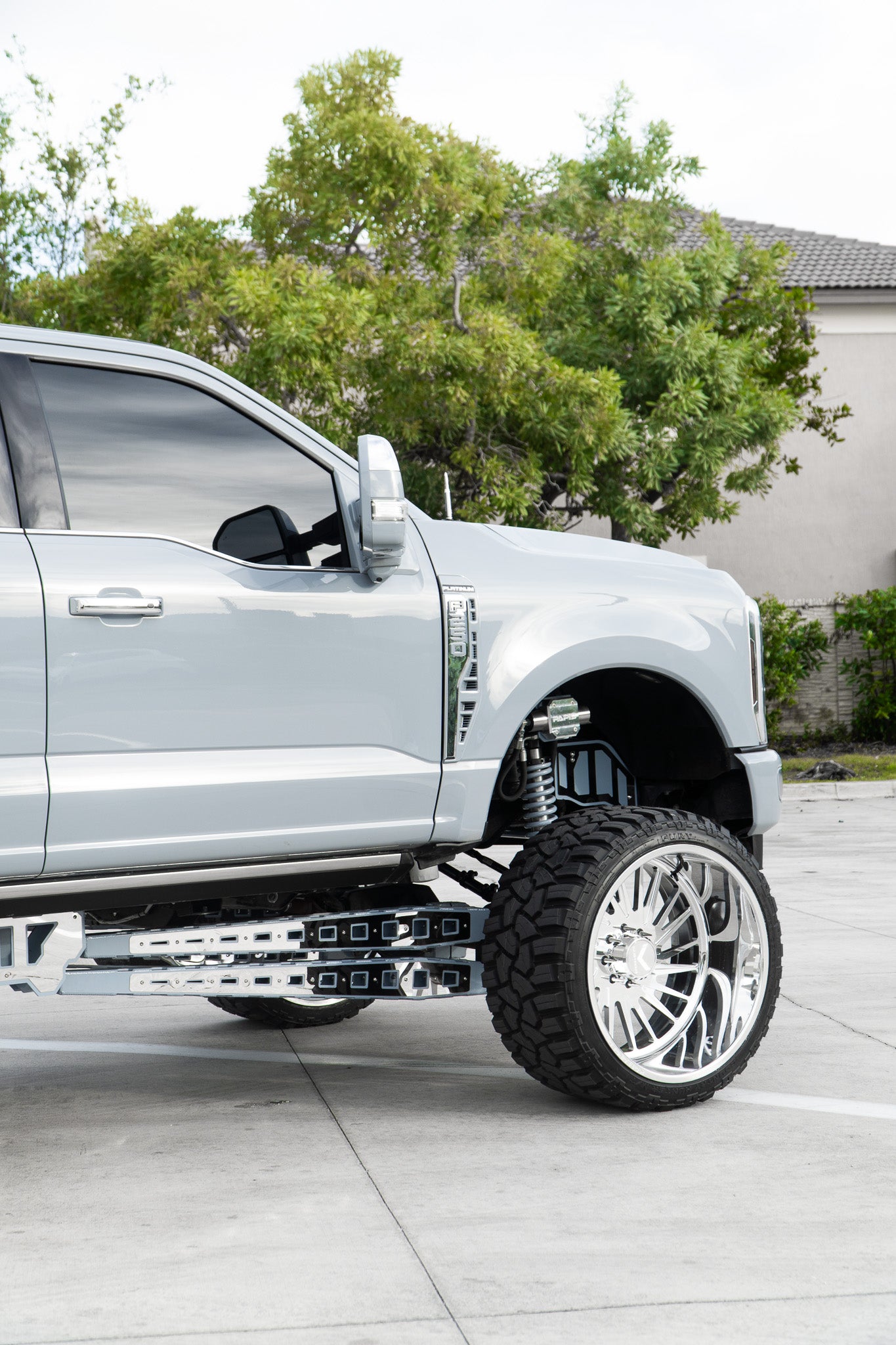 Ford Super Duty 9"-12" Inch Mini Cradle Long Arm 4 Link Lift Kit