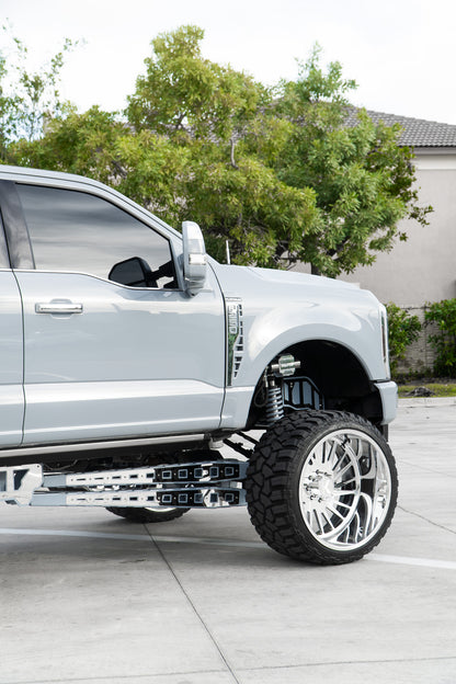 Ford Super Duty 9"-12" Inch Mini Cradle Long Arm 4 Link Lift Kit