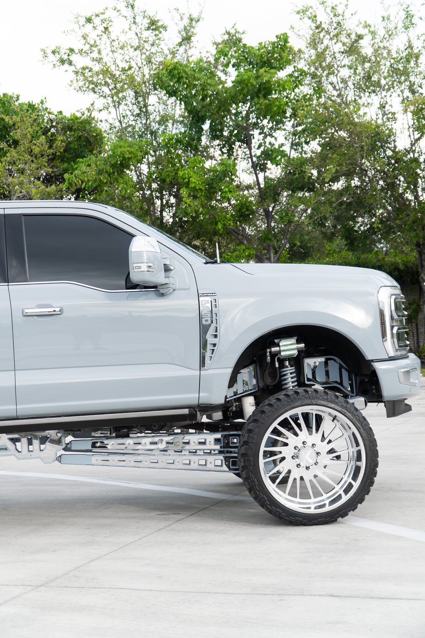 Ford Super Duty 9"-12" Inch Mini Cradle Long Arm 4 Link Lift Kit