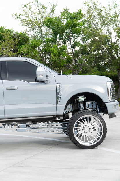 Ford Super Duty 9"-12" Inch Mini Cradle Long Arm 4 Link Lift Kit