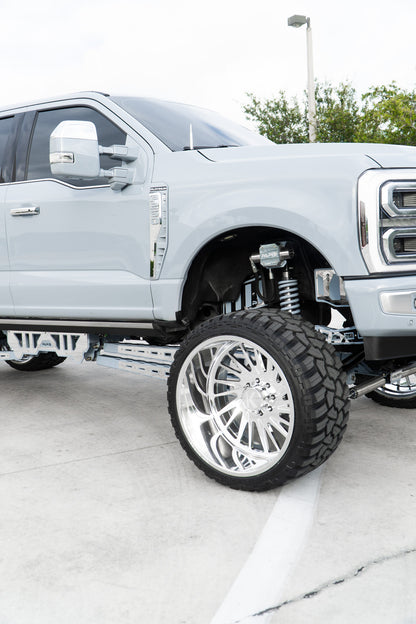 Ford Super Duty 9"-12" Inch Mini Cradle Long Arm 4 Link Lift Kit