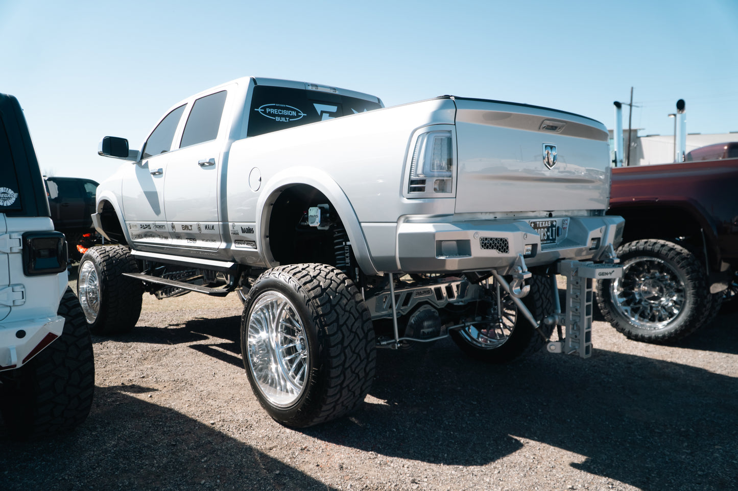 Dodge Ram 2500/3500 12"-18" Long Arm 4 Link Lift Kit 2003-2024