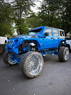 Papis Jeep 14 inch lift build