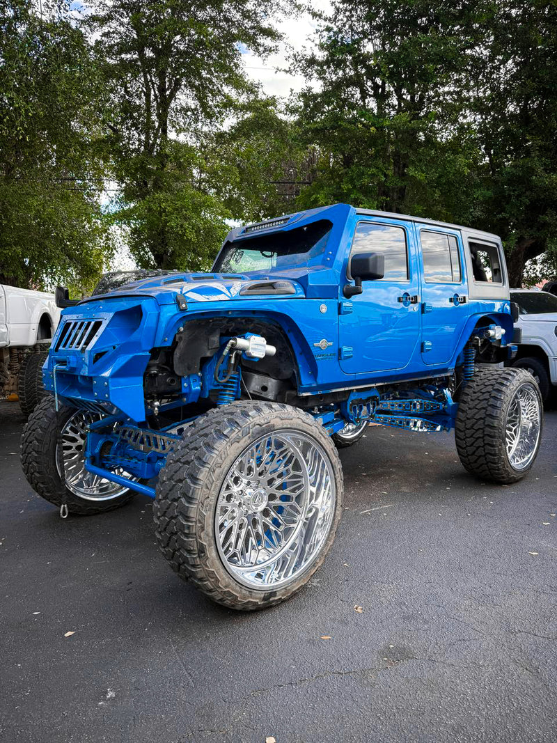 Papis Jeep 14 inch lift build
