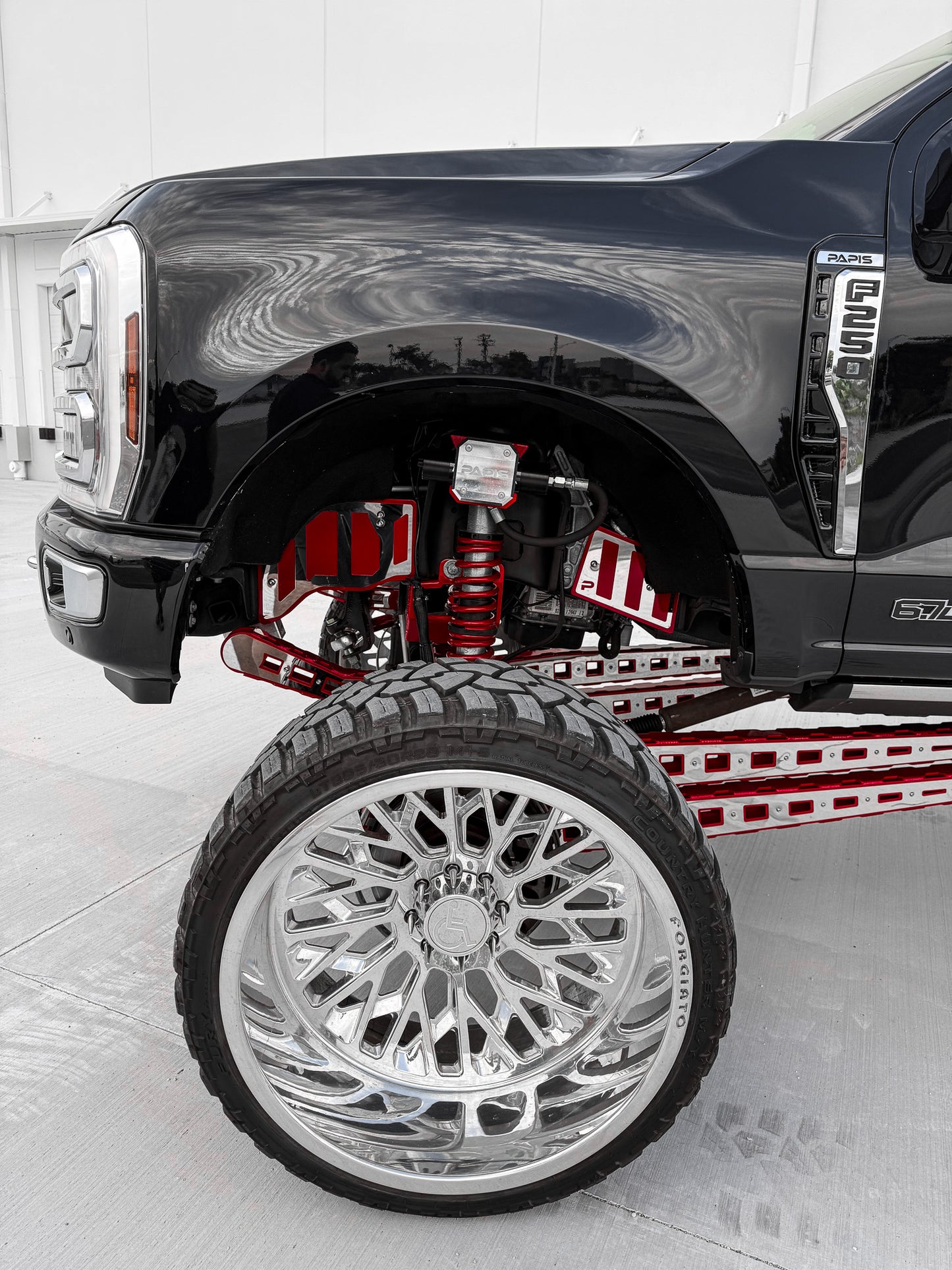 2024 F250 Platinum 12 Inch Lift Kit