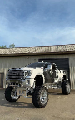2023 GMC Denali 2500 21 Inch Lift build