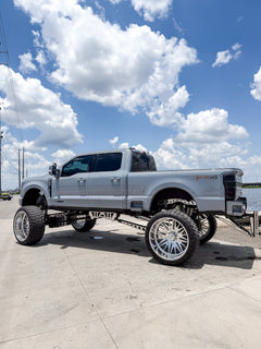 2025 F250 Platinum 16 Inch Lift Build