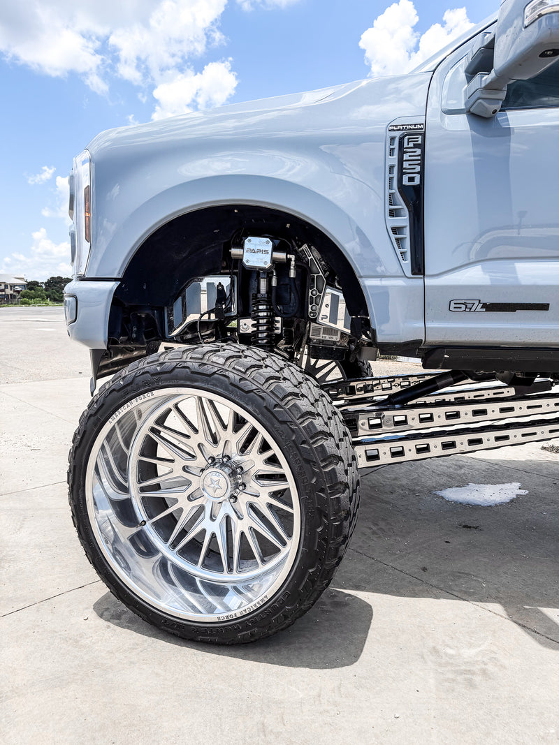2025 F250 Platinum 16 Inch Lift Build