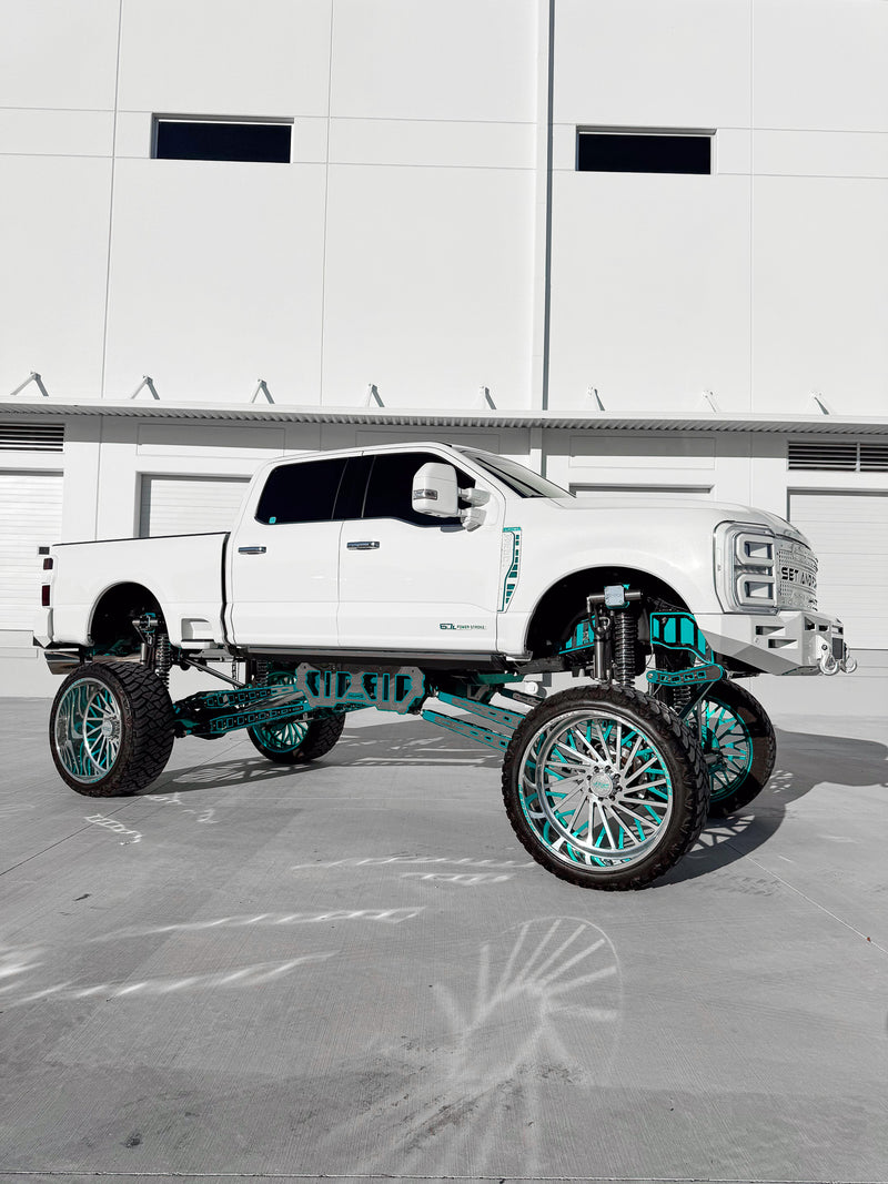 2024 F250 limited 20 Inch Lift build