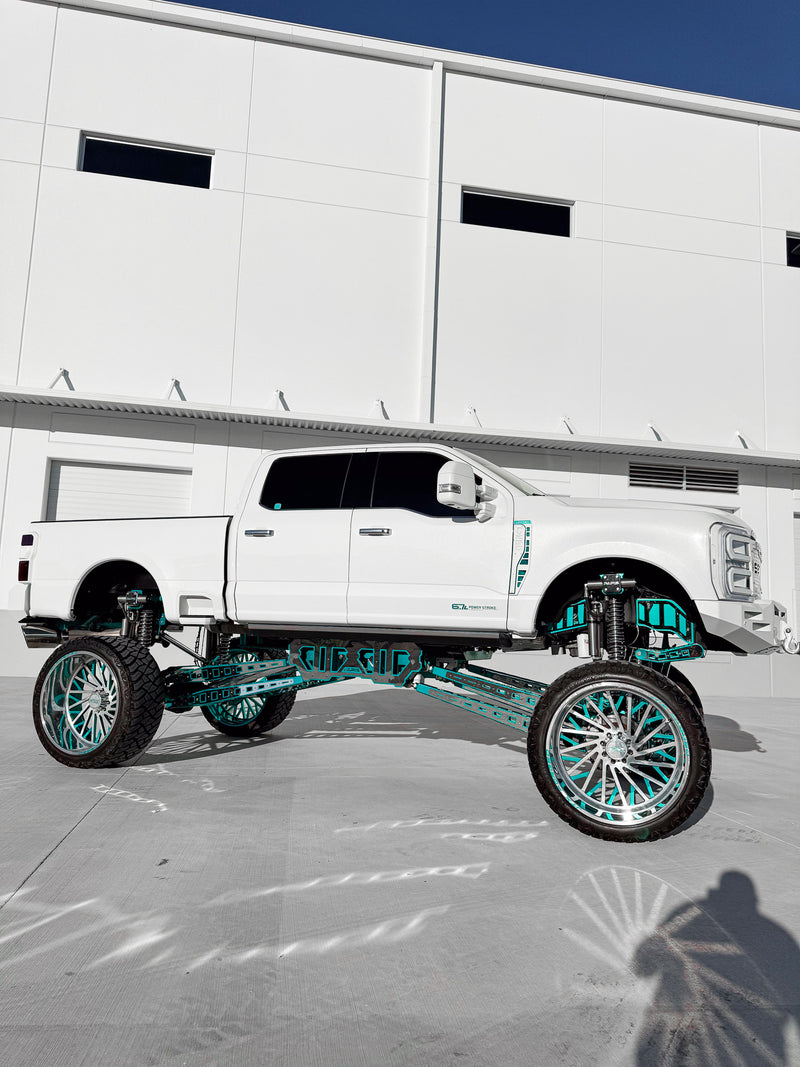 2024 F250 limited 20 Inch Lift build