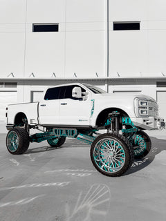 2024 F250 limited 20 Inch Lift build