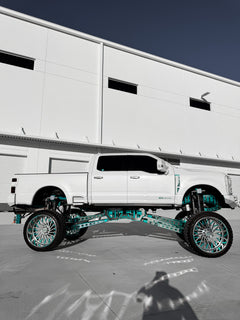 2024 F250 limited 20 Inch Lift build
