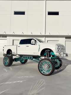 2024 F250 limited 20 Inch Lift build