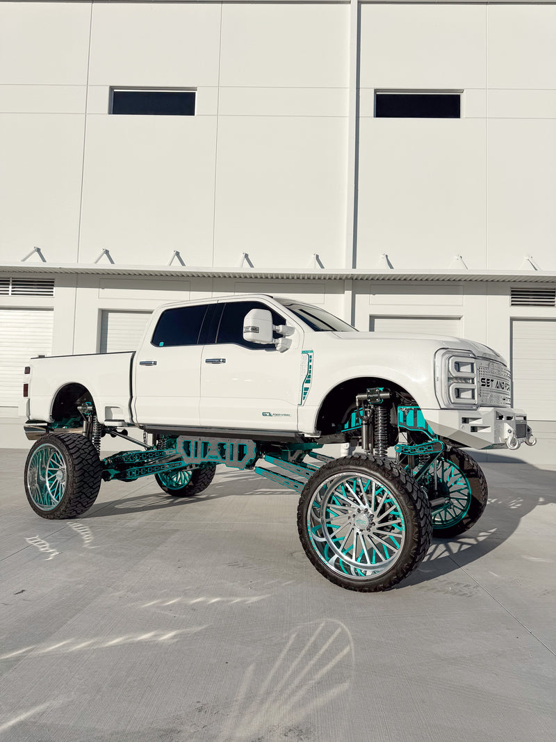 2024 F250 limited 20 Inch Lift build