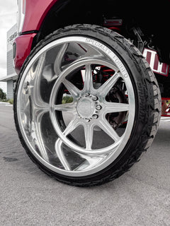 2024 Ruby Red 7 Inch Lift 