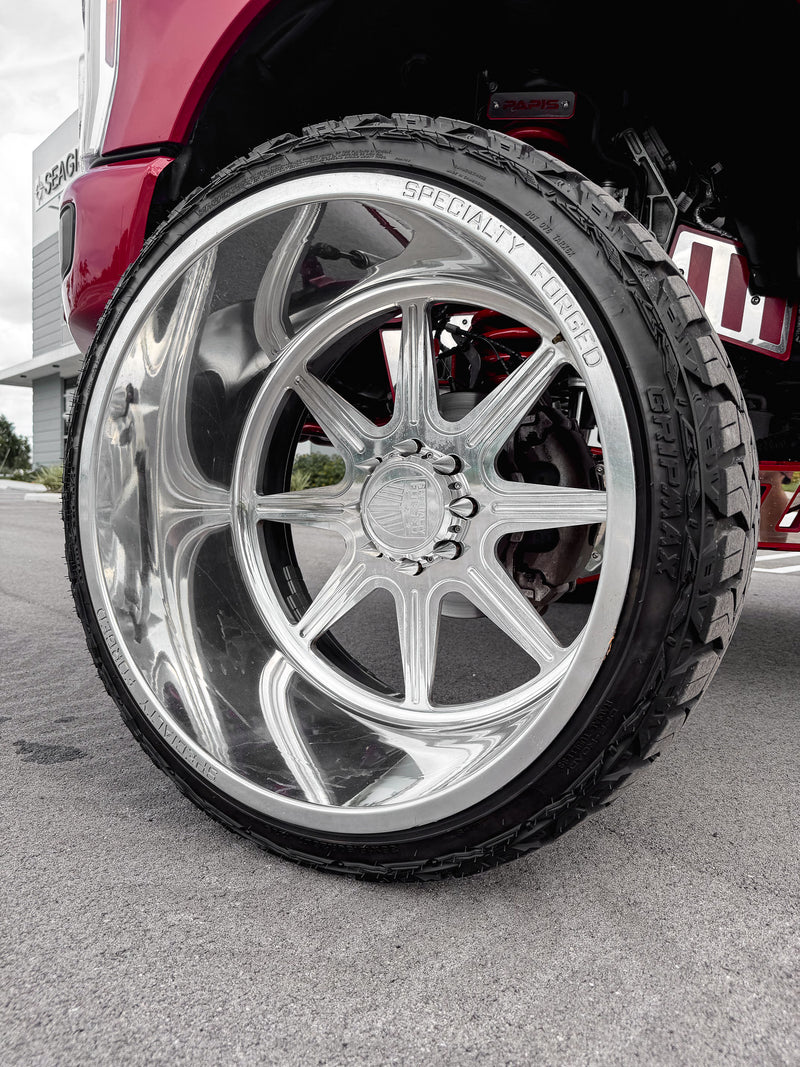 2024 Ruby Red 7 Inch Lift 