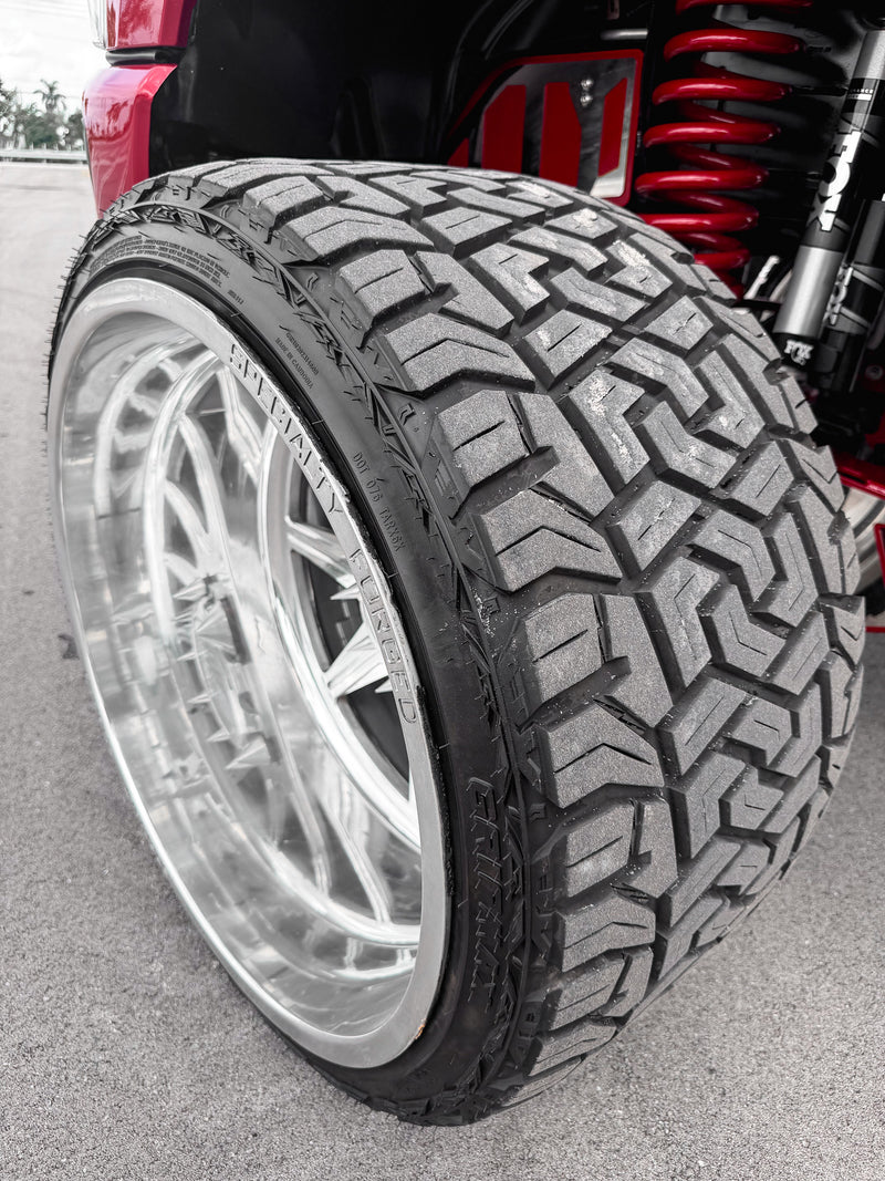 2024 Ruby Red 7 Inch Lift 