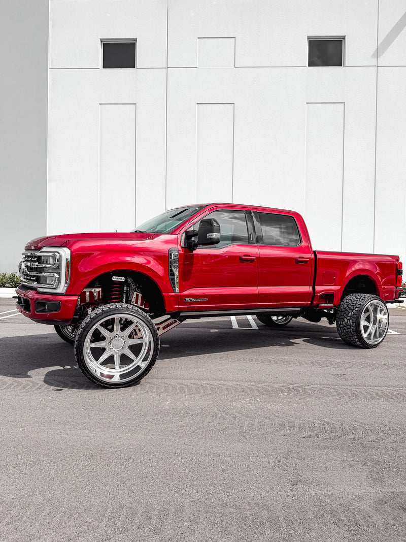 2024 Ruby Red 7 Inch Lift 
