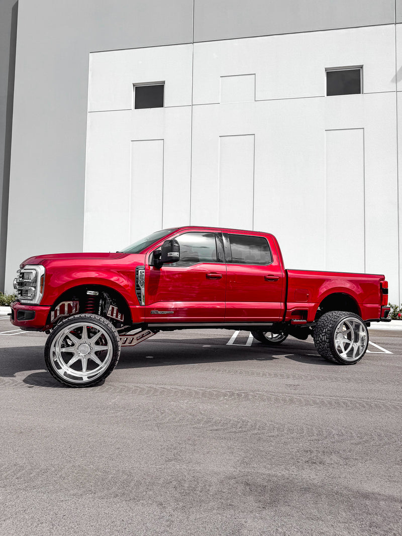 2024 Ruby Red 7 Inch Lift 